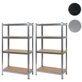 MCW Schwerlastregal D67 2er-Set Verzinkt