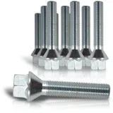 JOM Car Parts & Car Parts GmbH Radbolzen Kegelbund M14x1,5 43mm, (10 St.)