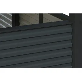 SKANHOLZ Friesland Hybrid Set 12 3,14 x 7,08 m anthrazit inkl. Abstellraum