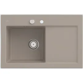 Villeroy & Boch Subway 45 links almond + Excenterbetätigung