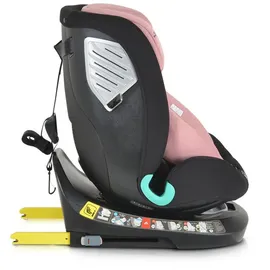 Cangaroo i-Size Kindersitz Quill (40-150cm) Gruppe 0/1/2/3, Isofix, 360° drehbar rosa
