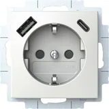 Busch-Jaeger USB-Steckdose 2x USB Weiß