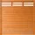 BM Massivholz Sichtschutzzaun-Element Typ 137 180 cm x 180 cm Kirschbaumfarben