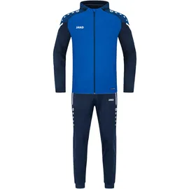 Jako Trainingsanzug Polyester Performance mit Kapuze royal/marine XXL