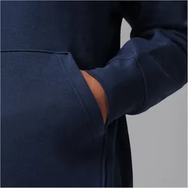 Nike Fleece Hoodie Blau/Weiß XXL