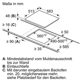Bosch Herdset Elektro-Herd-Set Backofen + Glaskeramik-Kochfeld