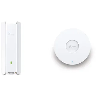 TP-Link EAP610-Outdoor AX1800 Gigabit Dualband WiFi 6 WLAN Access Point Weiß & EAP610 AX1800 Gigabit WiFi 6 WLAN Access Point (1775Mbit/s) Weiß