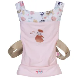 Zapf Creation Puppen Bauchtrage Babytragesitz Blumen rosa 837917