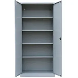 Lüllmann 530360 Aktenschrank 92,5 x 60,0 x 195,0 cm grau