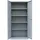 Lüllmann 530360 Aktenschrank 92,5 x 60,0 x 195,0 cm grau