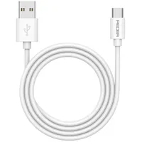 PEDEA Schnelllade- und Datenkabel USB-A/USB-C, weiß