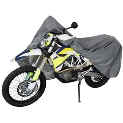 WALSER Motorradabdeckplane »Enduro«, für Motorräder, Stärke: 1,2 mm - grau