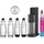 Sodastream Duo schwarz + 2 Glaskaraffen + 2 PET-Flaschen + Zylinder