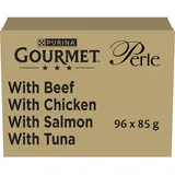 Purina Gourmet Perlen Filets in Sauce 96 x 85 g