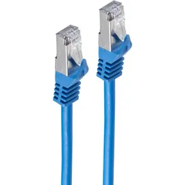ShiverPeaks U/FTP -Cat.7 slim 0.5m Netzwerkkabel Blau