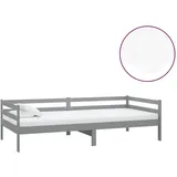 vidaXL Tagesbett 90 x 200 cm Grau