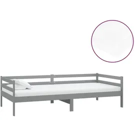 vidaXL Tagesbett 90 x 200 cm Grau