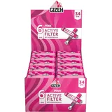 Gizeh Pink 6 mm Masterpack – je 10 Filter pro Pack