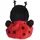 AURORA Palm Pals Marienkäfer 13 cm Rot/Schwarz