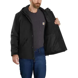 CARHARTT Shoreline Textiljacke wasserdicht Schwarz - XXL