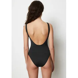 Marc O'Polo Badeanzug Damen Essentials Schwarz XS