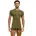 Warm Round Neck Funktionsshirt Kurzarmshirt Grün L