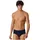 SCHIESSER Slip unifarben blau XXL 4er Pack