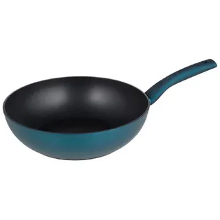 HATEX Wokpfanne Nora Petrol Pfanne 28 cm