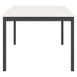 vidaXL Esstisch 200 x 75 x 100 cm weiß