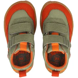 qnuffs Barfußschuh Grau/Orange 23