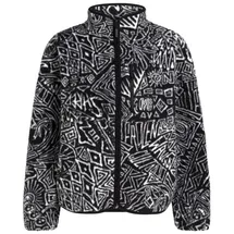 O'Neill SURF HEROES HIGH PILE FLEECE Skijacke Weiß/Schwarz XL
