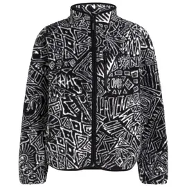 O'Neill SURF HEROES HIGH PILE FLEECE Skijacke Weiß/Schwarz XL