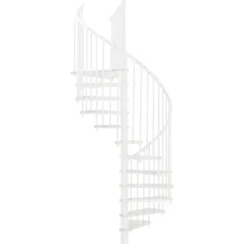 Minka Spindeltreppe Spiral Effect 38 305,5 cm Aluminium/Holz/Metall
