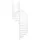 Minka Spindeltreppe Spiral Effect 38 305,5 cm Aluminium/Holz/Metall