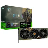 MSI GeForce RTX 4070 Ti SUPER 16G GAMING SLIM Stalker 2 Edition, 16GB GDDR6X, HDMI, 3x DP (V513-875R)