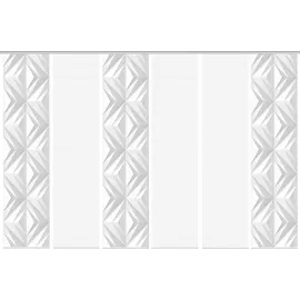VISION S Schiebegardine VISION S "FRESKO", grau, B:60cm H:260cm, Polyester, Gardinen, DIGITALDRUCK