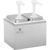 Saucenspender 2 Pumpen 2 x 2 L - Royal Catering