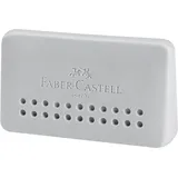 Faber-Castell 187164 - Radierer Grip 2001 Edge, Schreibinstrument, 1 Stück, grau