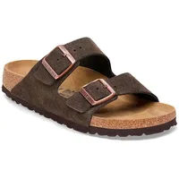 Birkenstock Arizona Suede Sandalen - Mocca - EU 42