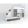 aea Hochbett 86 x 180 x 324 cm Massivholz braun