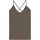 MOSHI MOSHI MIND "moshi moshi mind Top stretch", Damen, Gr. L, stone braun, Obermaterial: 72% Modal, 23% Polyamid, 5% Elasthan, Tops