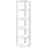 Vicco Eckregal Amina 45 x 45 x 180 cm Weiß