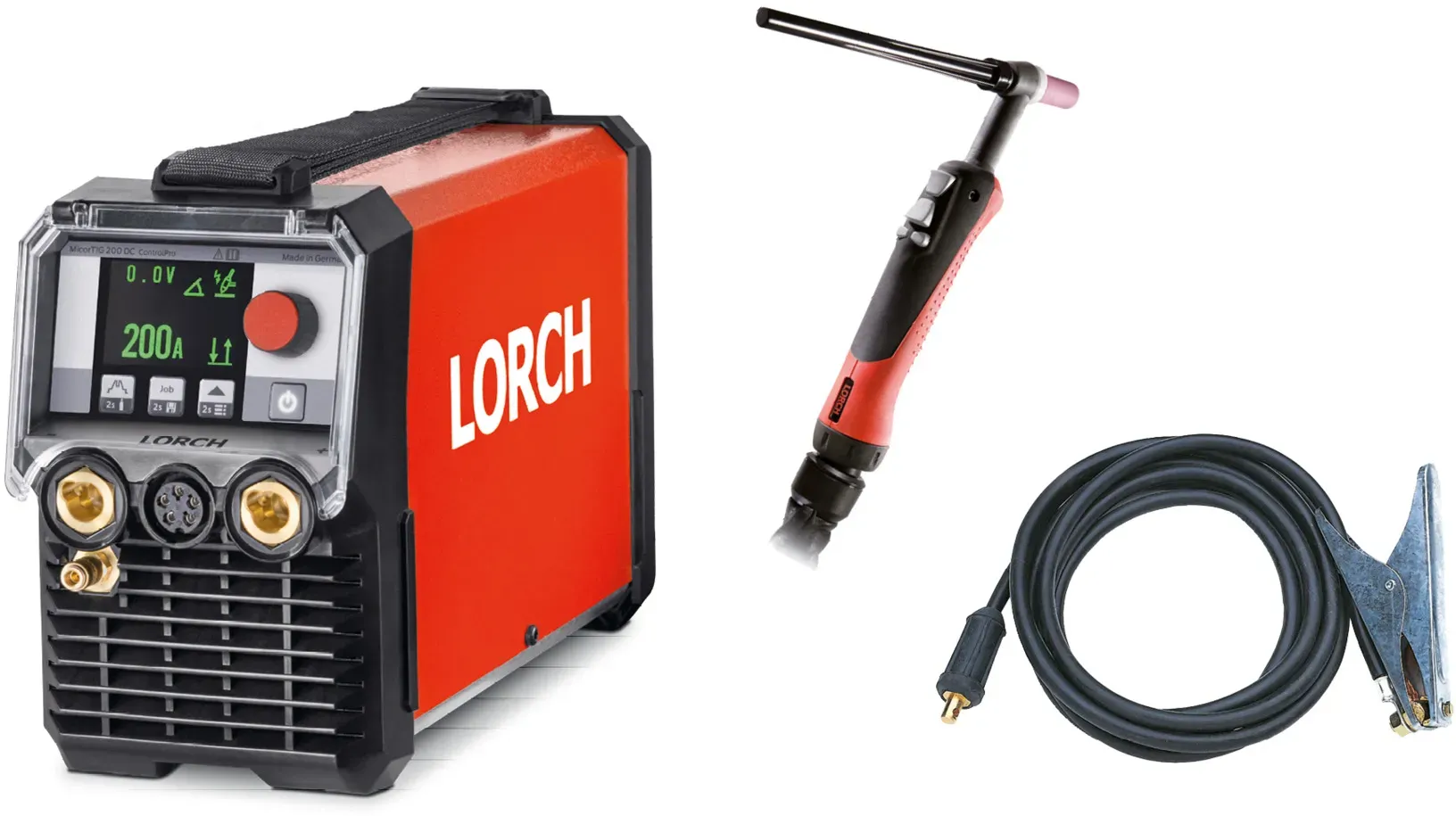 MicorTIG 200 ControlPro für die Werkstatt