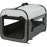 Trixie Hundebox Basic 32 x 32 x 47 cm Dunkelgrau/Hellgrau