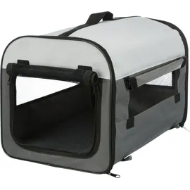 Trixie Hundebox Basic 32 x 32 x 47 cm Dunkelgrau/Hellgrau