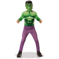 RUBIE'S I-640922L Marvel Kostüm, Jungen, Cartoon, Hulk, 7-8 ans-117 à 128 cm