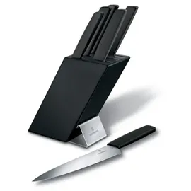 Victorinox Swiss Modern Messerblock 6-tlg. schwarz
