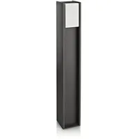 Philips Wegeleuchte Aluminium 80,2 cm inkl. E27-Fassung anthrazit