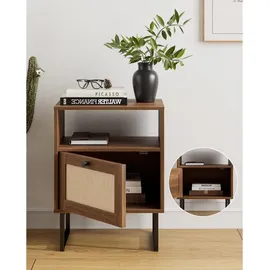 luxuskollektion Rattan Nachttisch mit Schublade