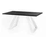WFL GROUP Esstisch Colter Weiß Holzwerkstoff, Rechteckig,Rechteckig, 140x76x80 cm Esszimmer, Tische, Esstische